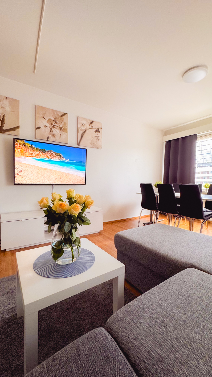 Spacious 4room apartment in the center of Oulu, Parking